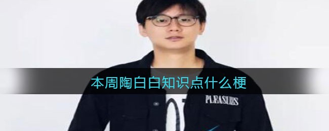 本周陶白白知识点什么梗