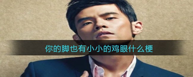 你的脚也有小小的鸡眼什么梗