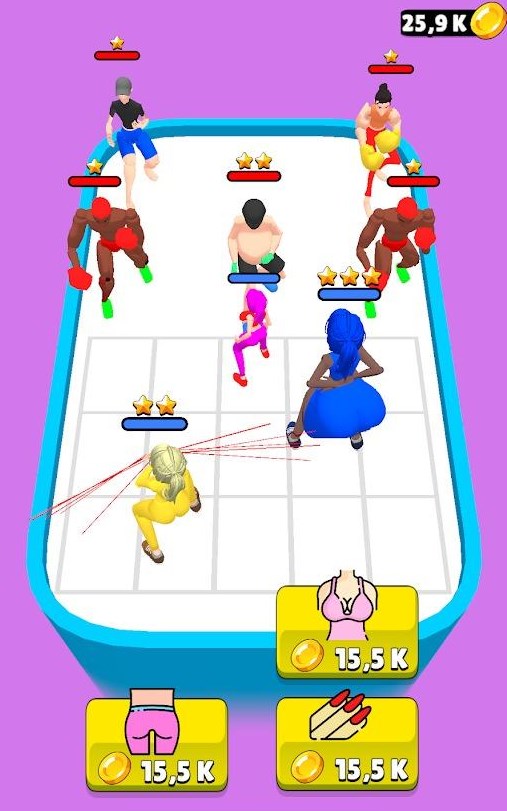 女子合并混战游戏中文版（WomenMerge）