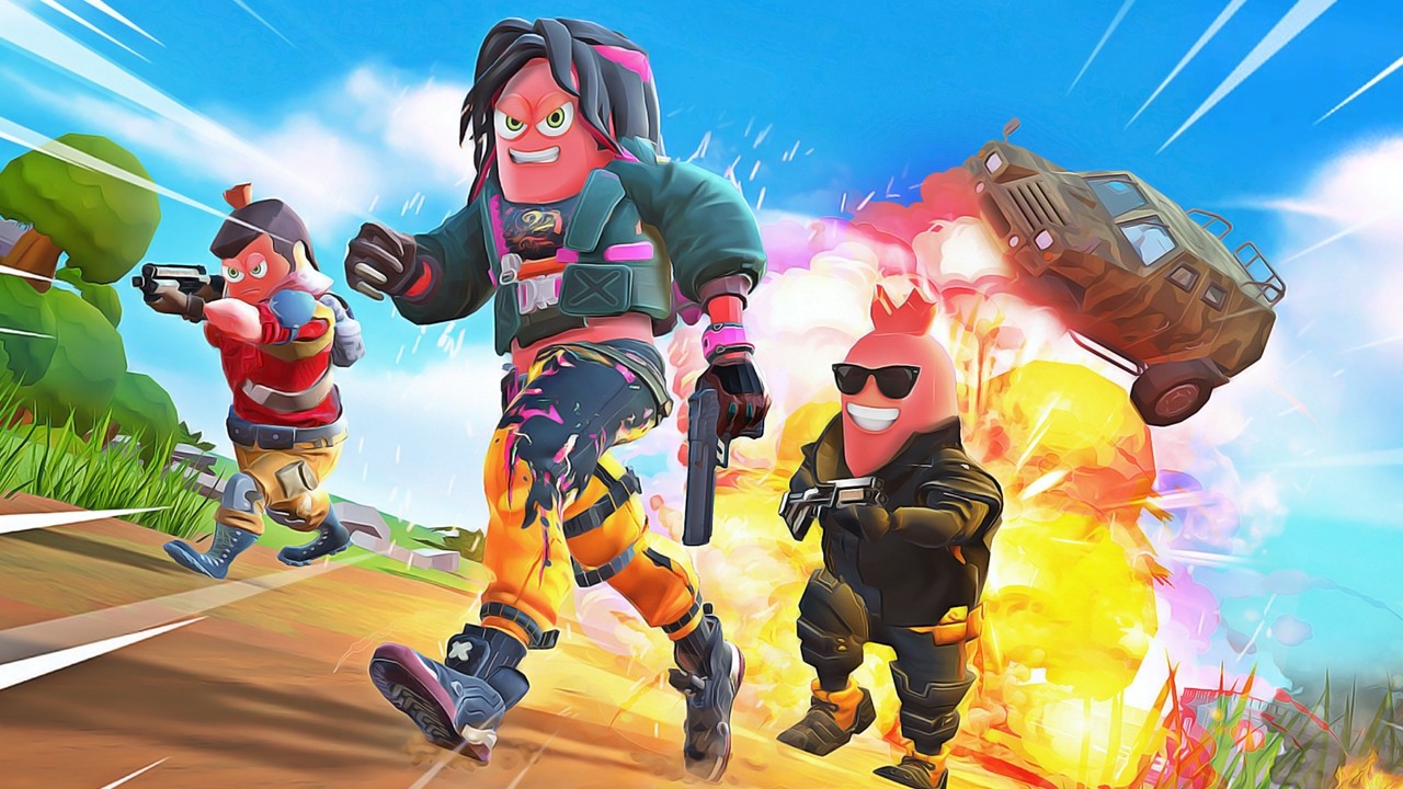 香肠大逃杀游戏最新版（Sausage BattleRoyale-Gun Games）