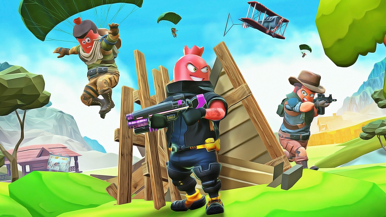 香肠大逃杀游戏最新版（Sausage BattleRoyale-Gun Games）