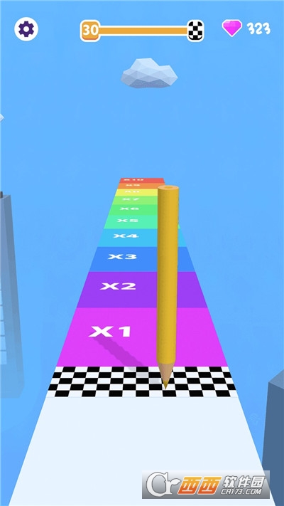 铅笔冲冲冲  V