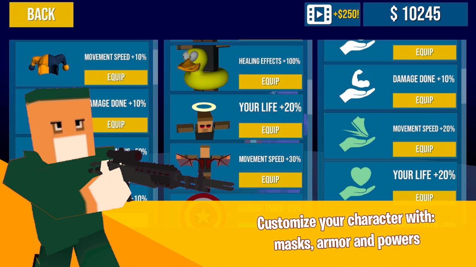 像素射击方块枪战游戏中文版（Battle Royale）