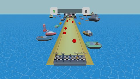 水上冒险跑酷3D