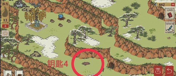 《江南百景图》徽州探险第一章钥匙位置一览