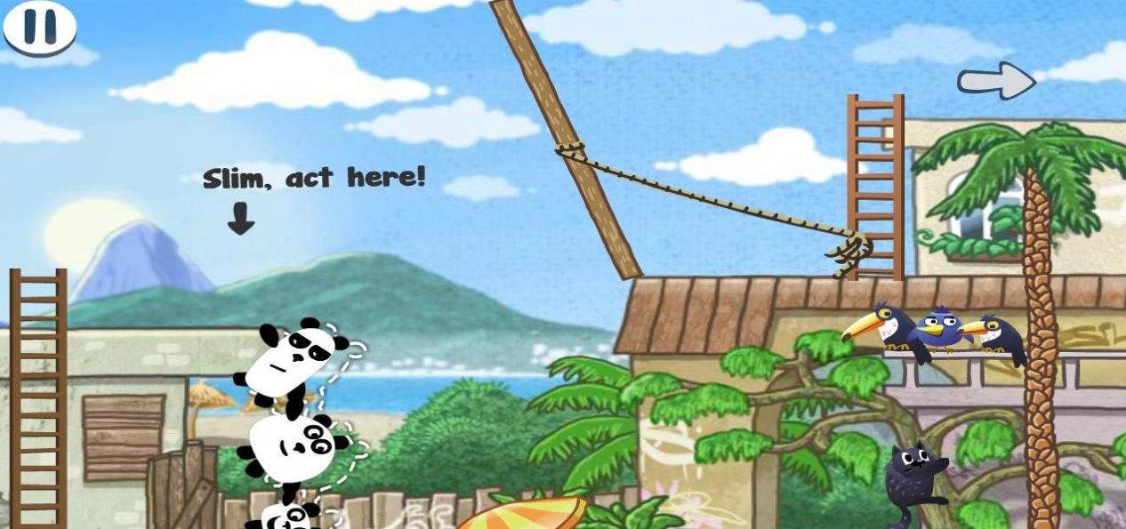 仨熊猫的巴西桑巴冒险游戏最新版（3 Pandas Brazil）