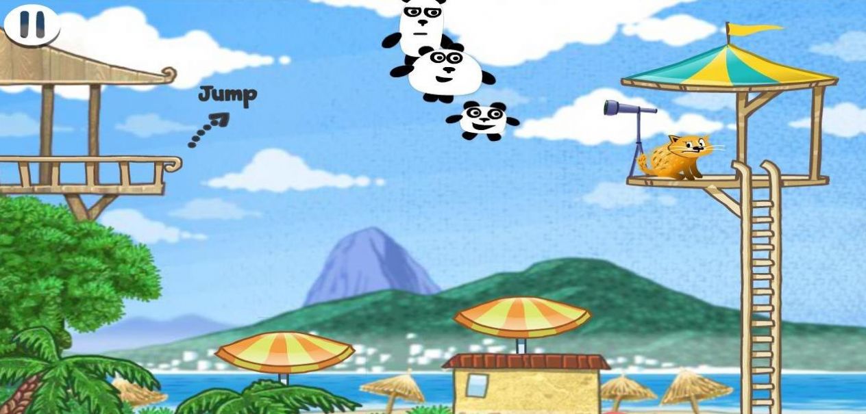 仨熊猫的巴西桑巴冒险游戏最新版（3 Pandas Brazil）