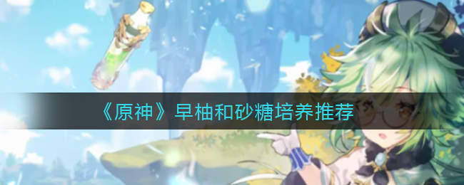 《原神》早柚和砂糖培养推荐