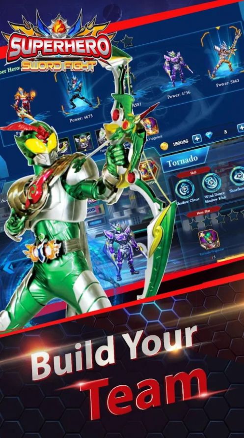 超级英雄假面骑士游戏正式中文版（Superhero Fight）