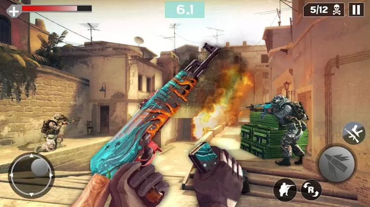 愤怒的FPS战场特种部队皇家战游戏手机版