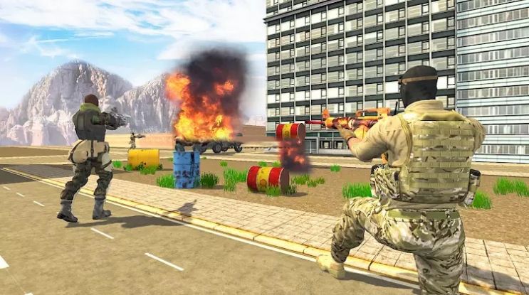 愤怒的FPS战场特种部队皇家战游戏手机版