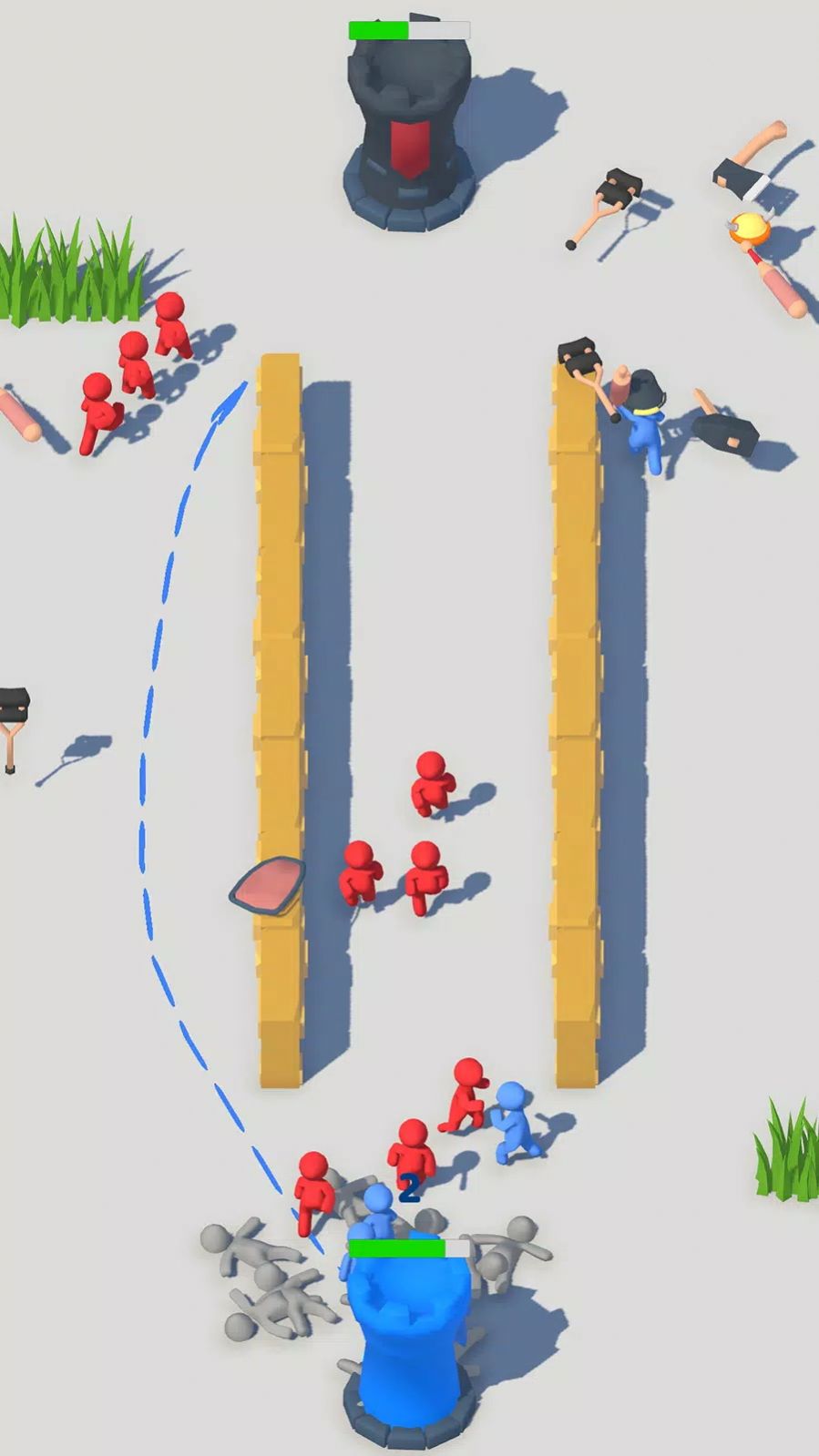 红蓝士兵大战模拟器游戏手机版