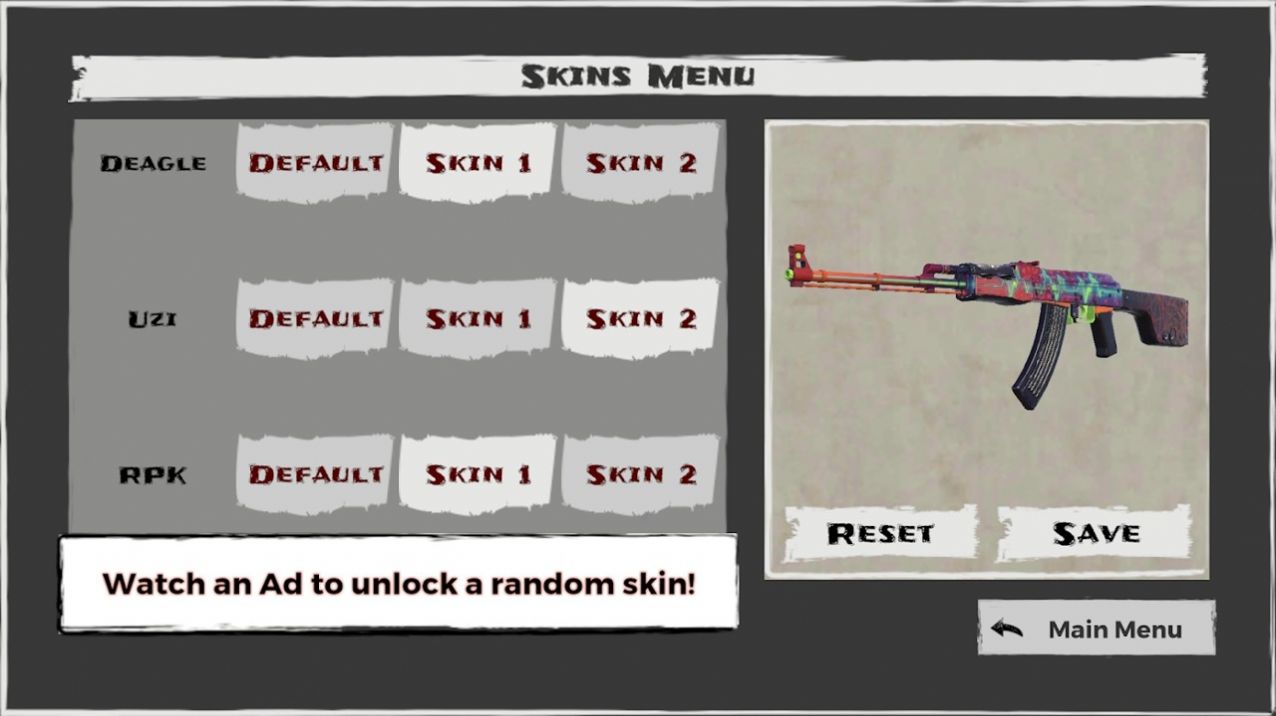 瞄准头部僵尸游戏中文版（Aim For The Head）