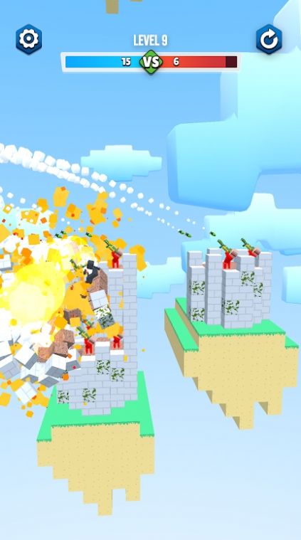 火箭枪战游戏正式版（Fighting guns）