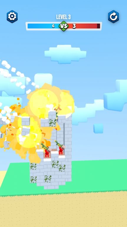 火箭枪战游戏正式版（Fighting guns）