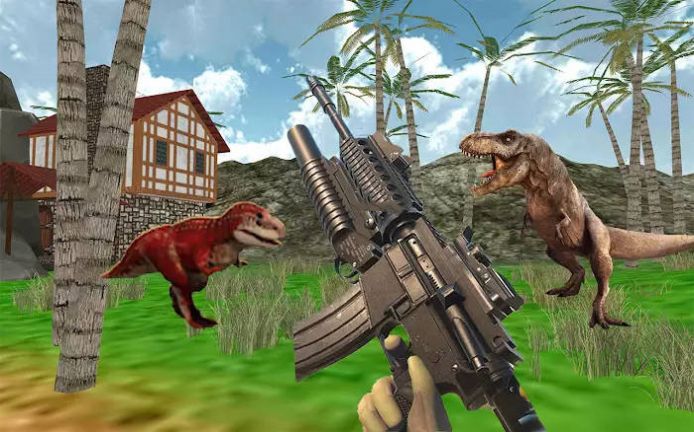 恐龙猎人射手3D游戏安卓版（Dinosaur Hunter 3D Shooter）