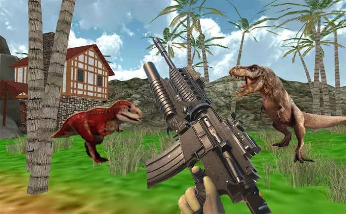 恐龙猎人射手3D游戏安卓版（Dinosaur Hunter 3D Shooter）