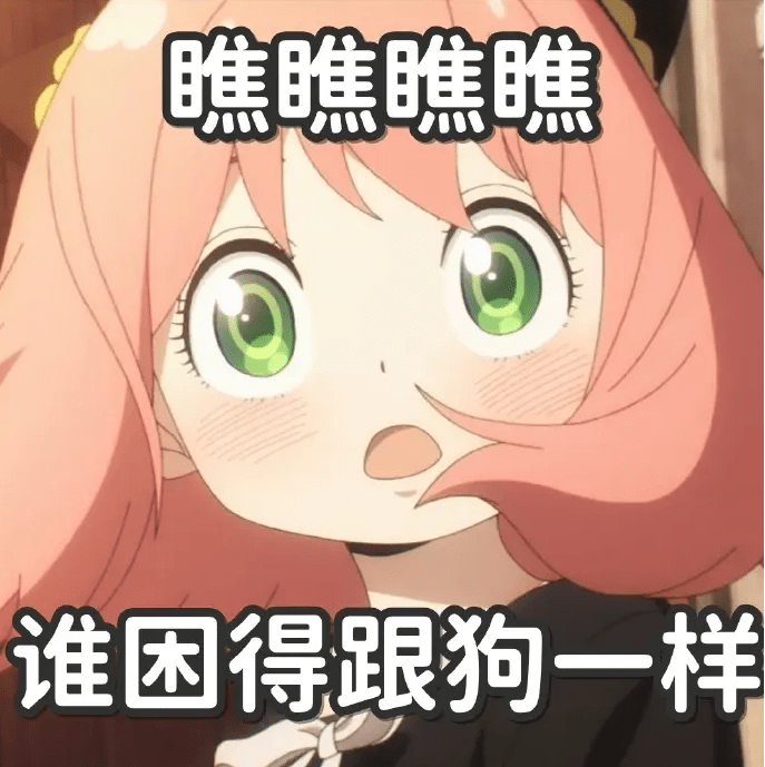 阿妮娅间谍过家家表情包