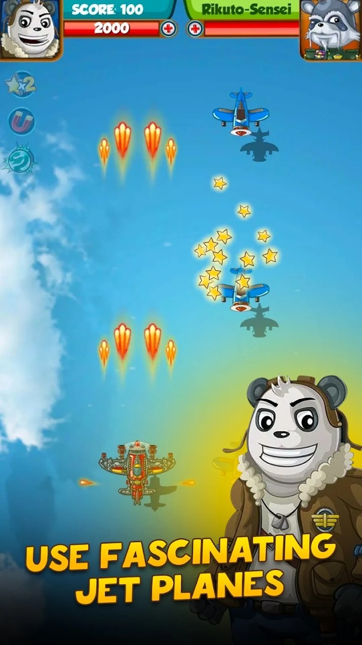熊猫空袭游戏正式版（Panda Airstrike）
