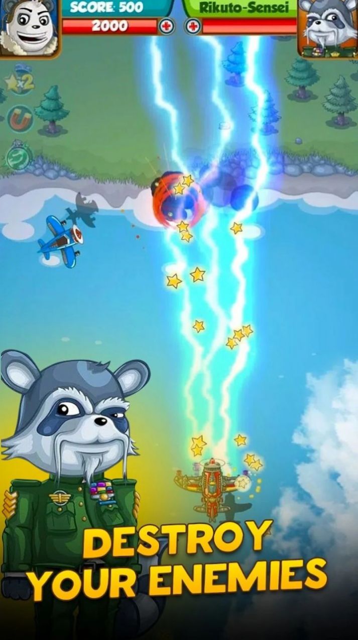 熊猫人空战射击游戏中文版（Panda Airstrike）