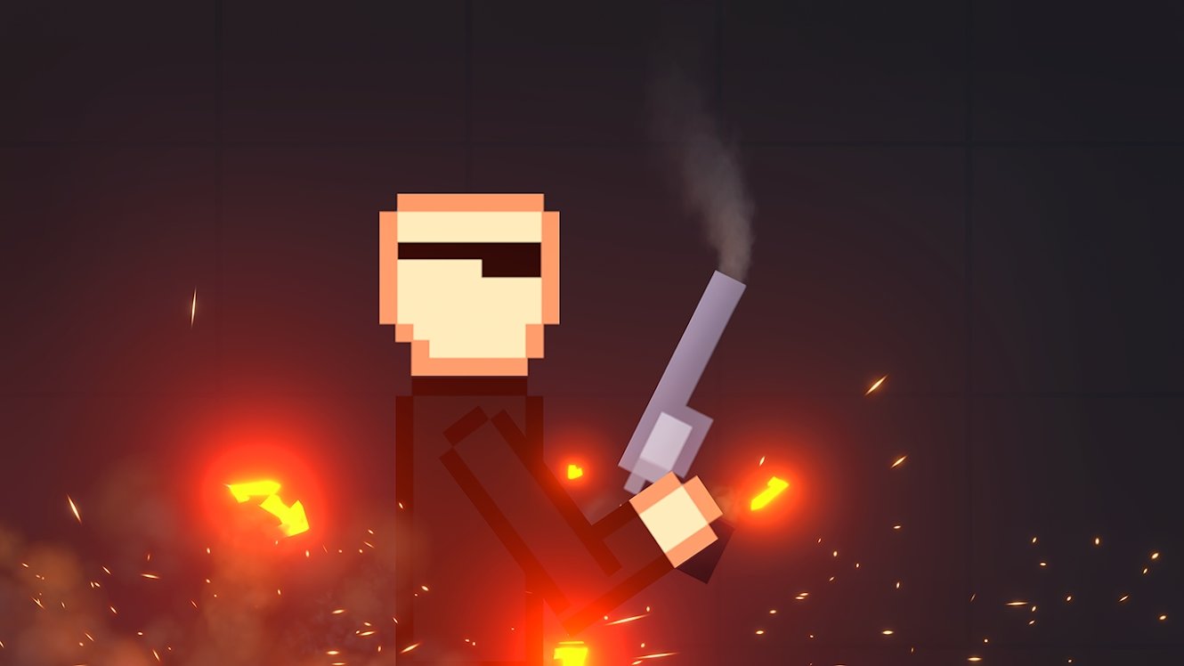 火柴人射击游乐场游戏