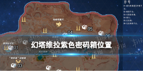 幻塔维拉紫色密码箱位置 幻塔维拉紫色密码箱在哪