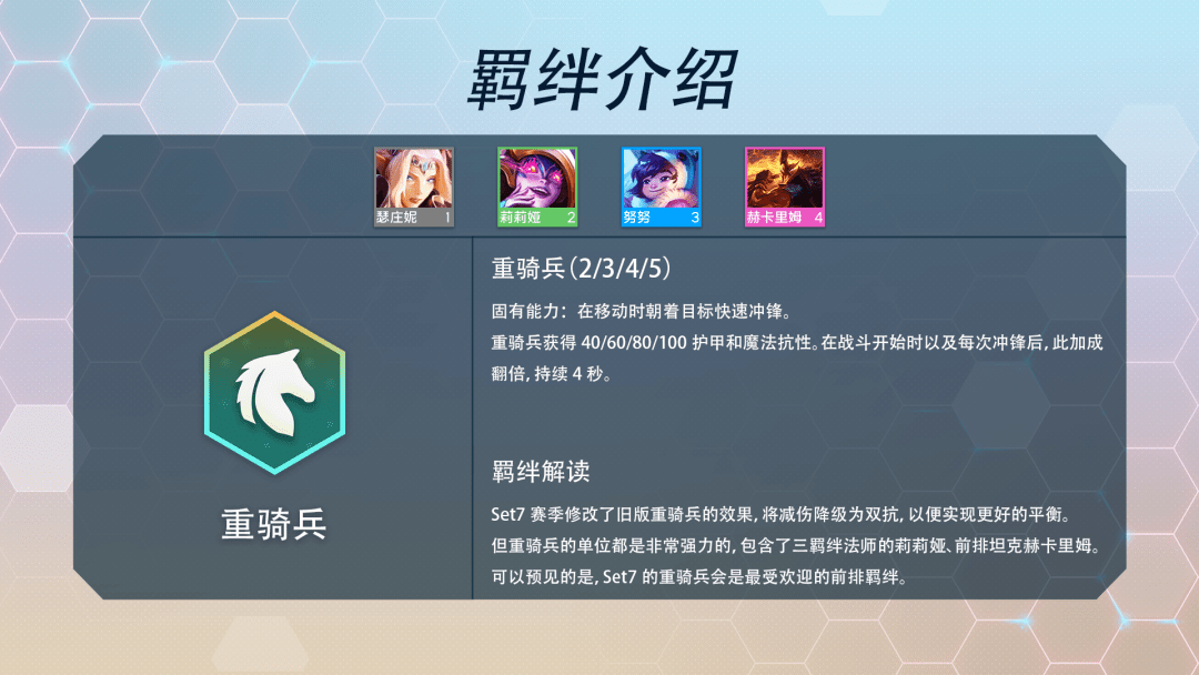 《金铲铲之战》S7羁绊大全