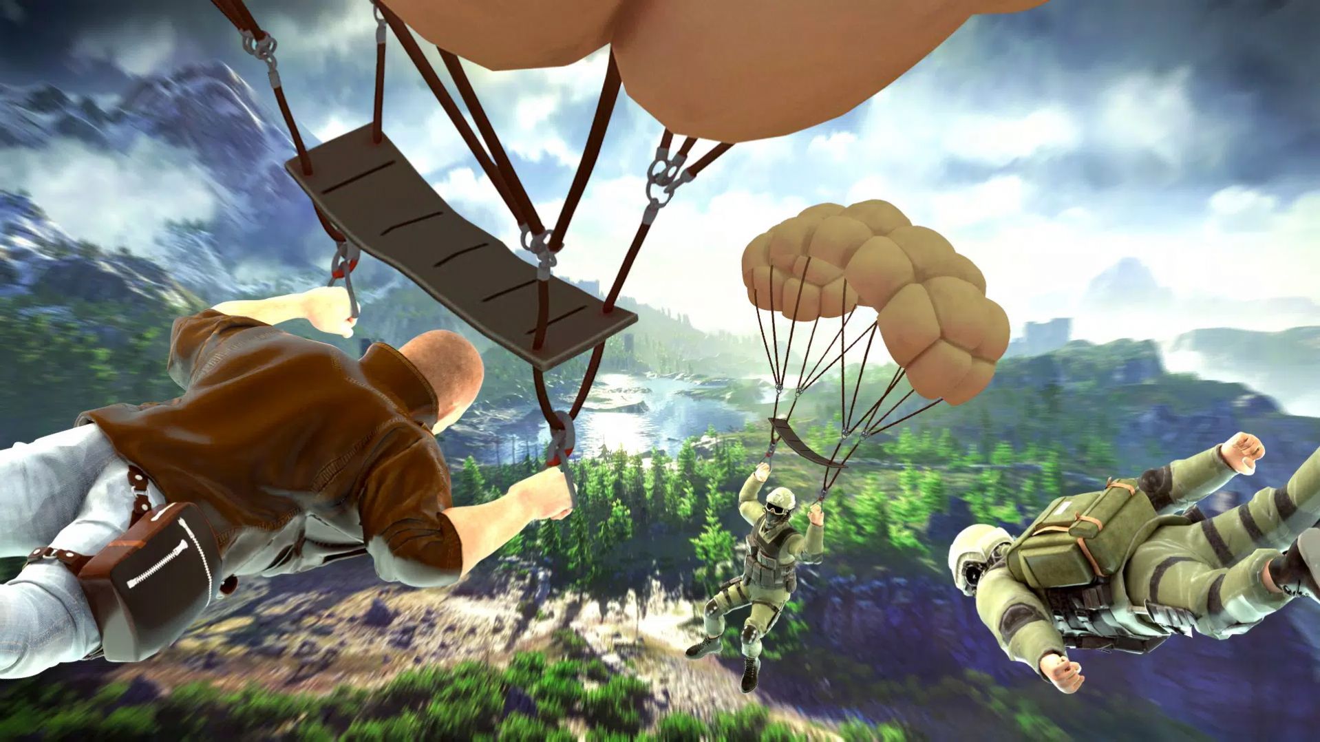 狙击行动跳伞射击最新版