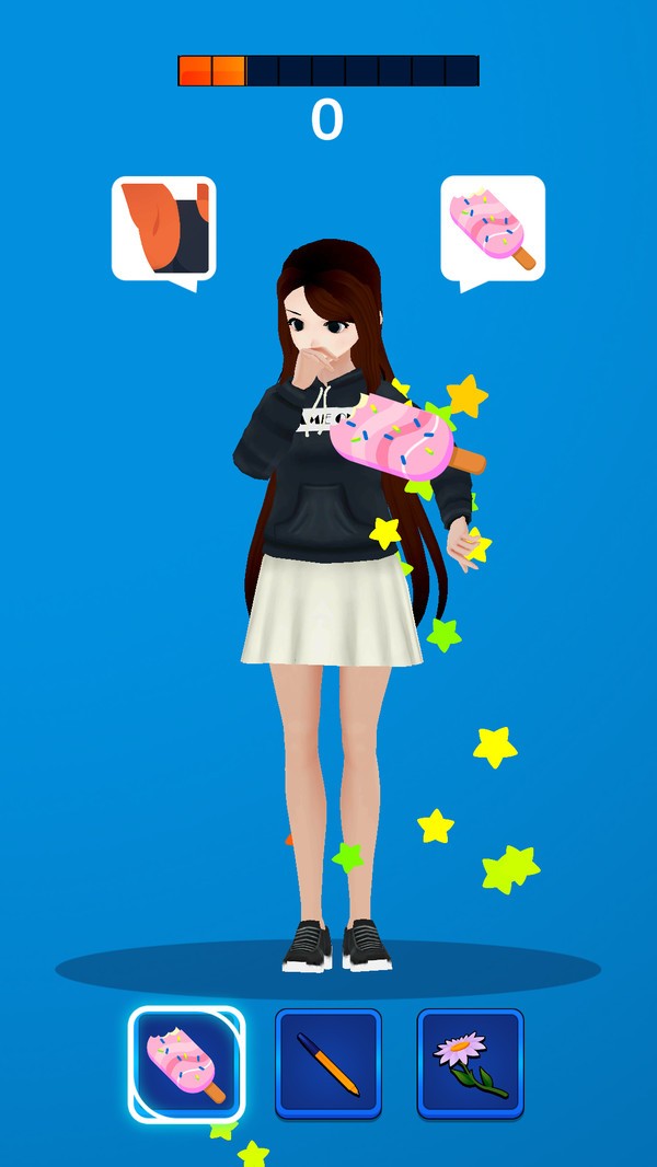 挠痒痒的小姐姐