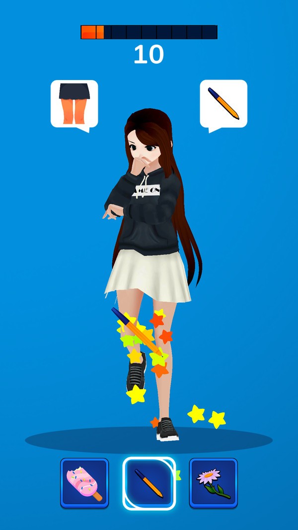 挠痒痒的小姐姐