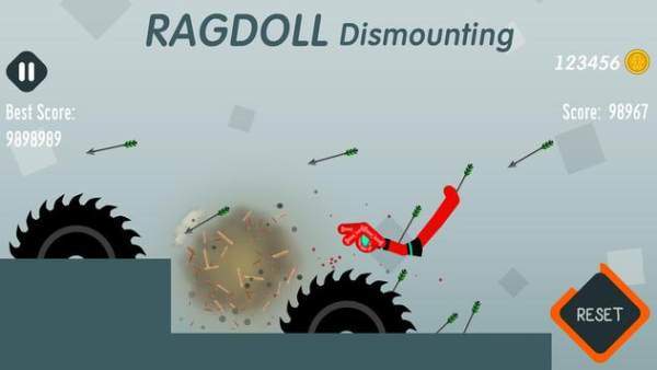 布娃娃破坏(Ragdoll Dismounting)