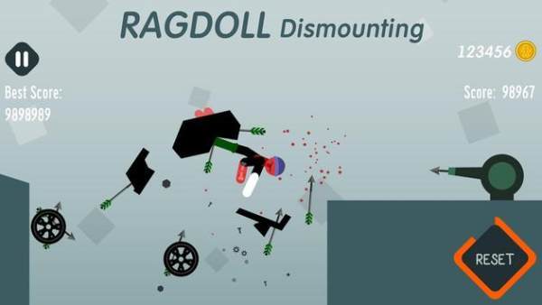 布娃娃破坏(Ragdoll Dismounting)