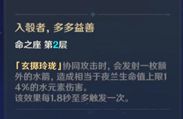 《原神》夜兰命座效果一览