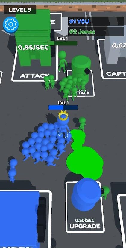 兵塔对抗游戏安卓版（Tower Merge Run）