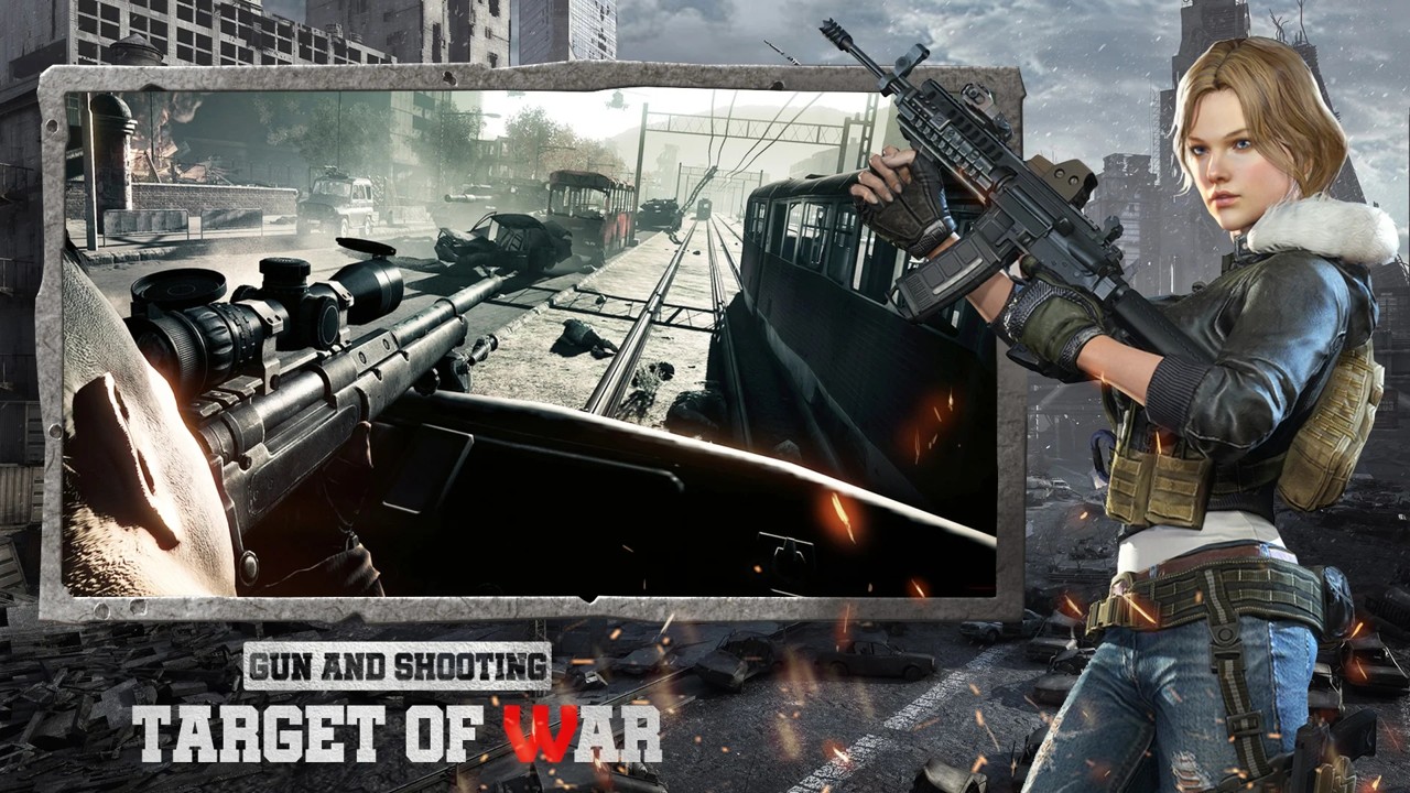 枪与射击目标战游戏中文版（Gun and Shooting: Target war）