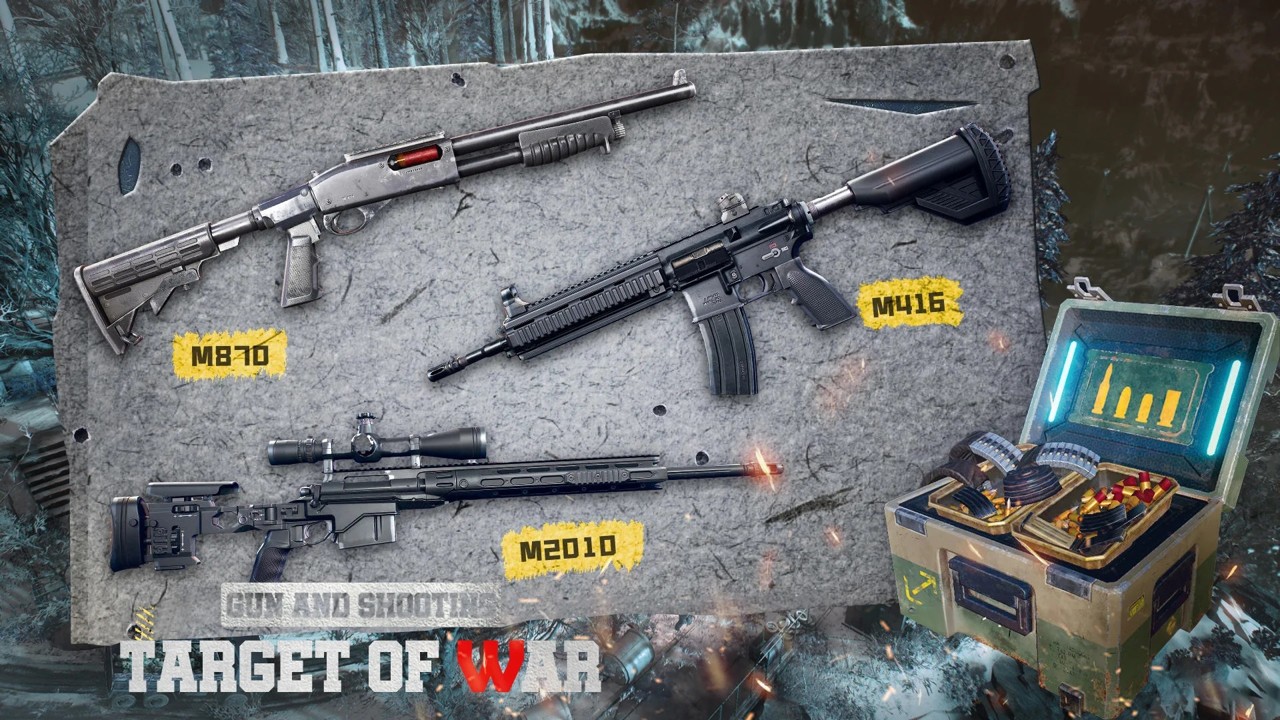 枪与射击目标战游戏中文版（Gun and Shooting: Target war）