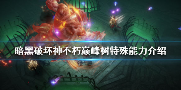 《暗黑破坏神不朽》巅峰树特殊能力是什么？巅峰树特殊能力介绍