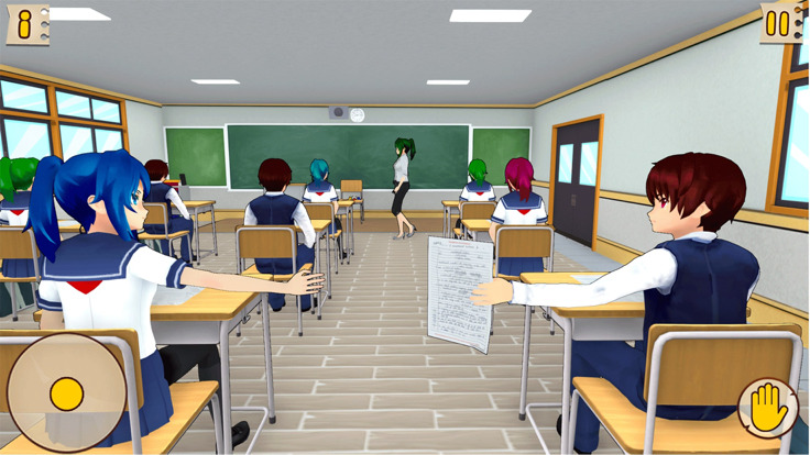 动漫高中女生3D 2022游戏正式版
