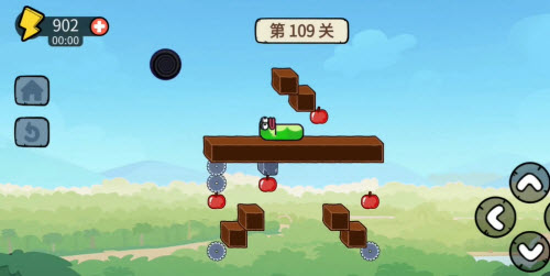 《贪吃的苹果蛇》第109关通关攻略