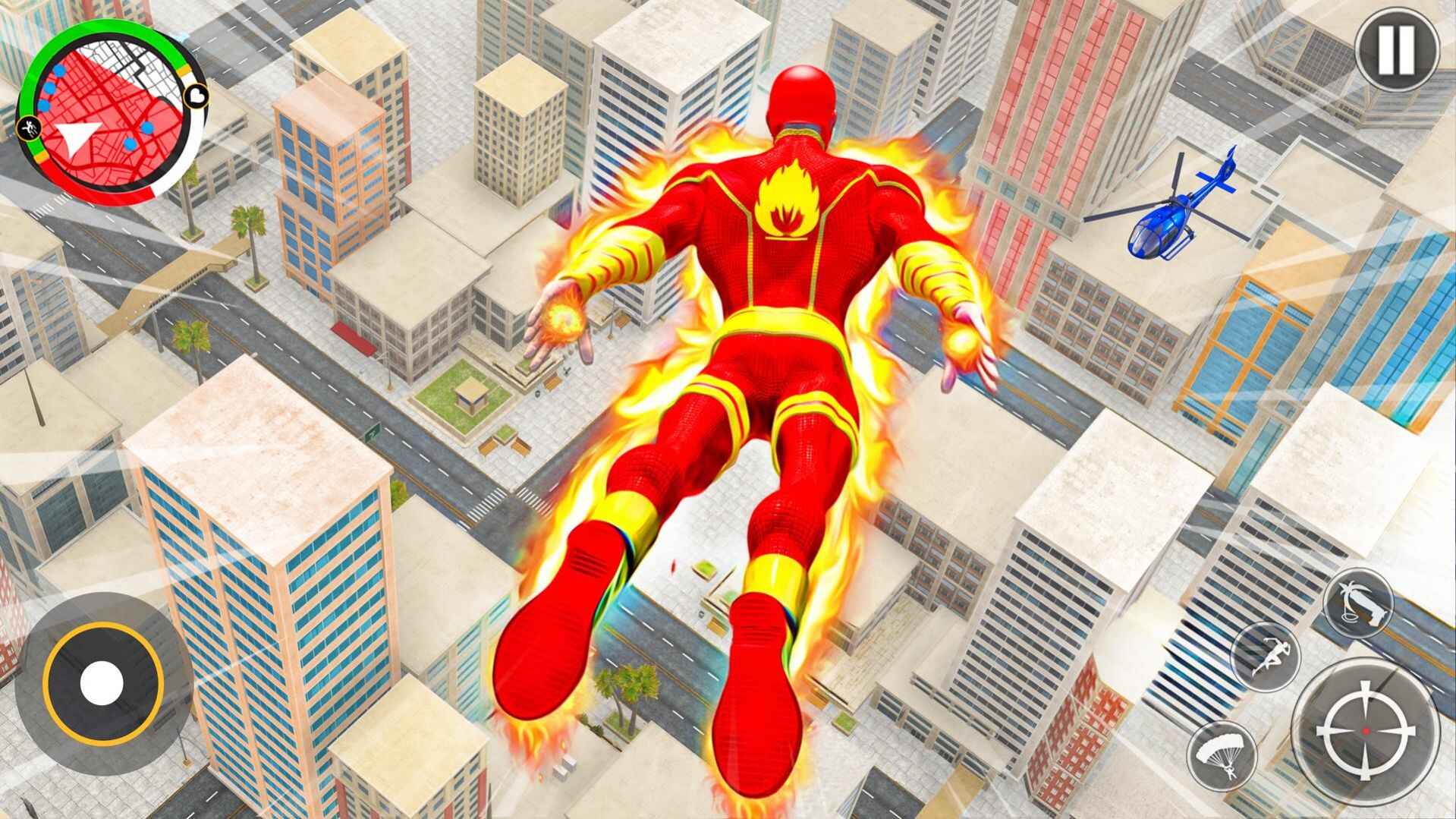 火焰超人绳索英雄游戏安卓版（Fire Hero）