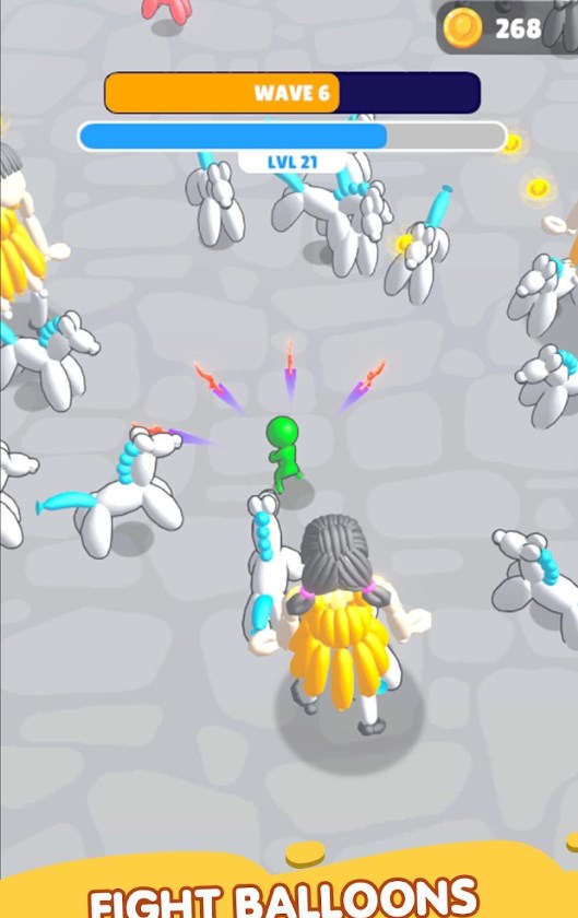 小丑打气球游戏最新版（Balloon Hero）