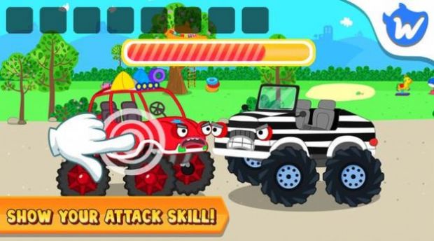狼头怪物卡车游戏中文手机版（Wolfoo Monster Truck）