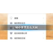 QQ小世界怎么关闭 QQ小世界关闭方法介绍