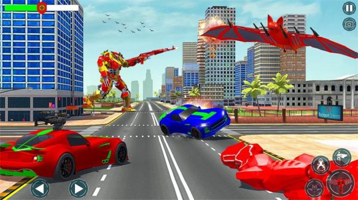 蝙蝠机器人超级英雄游戏安卓版（Real Bat Robot Man Robot Game）