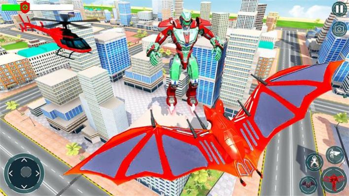 蝙蝠机器人超级英雄游戏安卓版（Real Bat Robot Man Robot Game）