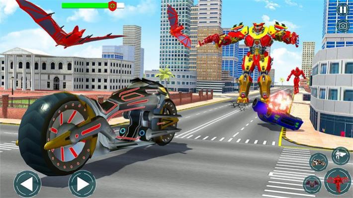 蝙蝠机器人超级英雄游戏安卓版（Real Bat Robot Man Robot Game）