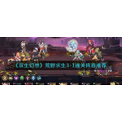 《双生幻想》荒野求生3-1通关阵容推荐