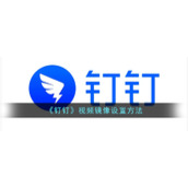 《钉钉》视频镜像关闭方法
