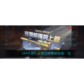 《cf手游》王者幻神保底价格一览