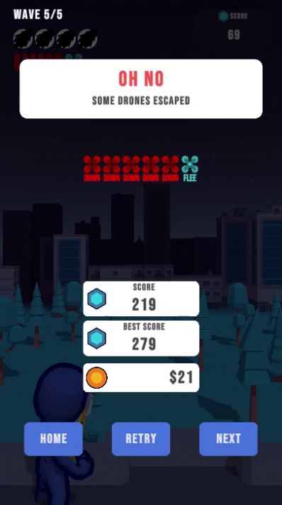 无人机狩猎游戏